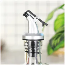 Porta Vinagre Azeite Em Vidro Aço Inox Bico Dosador 500ml Foto mini 4