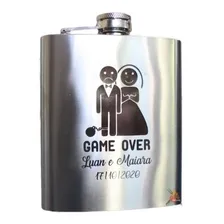 Porta Whisky - Cantil Bolso Personalizados Inox 7oz/200ml Variados Foto mini 2