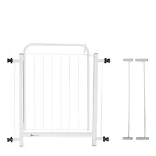 Portão Grade Para Cachorro Pet Bebê Porta De 78cm A 92cm Cor Branco Foto  mini 1