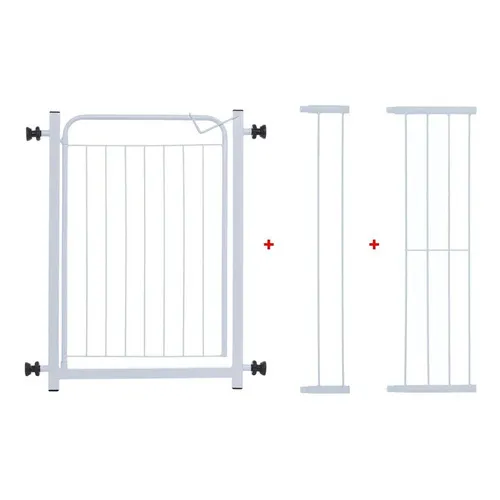 Portão Grade Proteção Criança Bebe Cão De 99 Cm À 104 Cm Cor Branco Foto 1