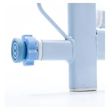 Portão Pet Grade Criança Tubline Kit One Trava C/ Extensores Cor Branco Foto mini 4