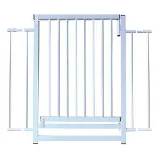 Portão Pets Grade Proteção + Extensor 5 Cm Cachorro Animais Cor Branco Foto  mini 1