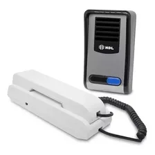 Porteiro Eletrônico F8-sn Hdl Com Monofone Interfone Hdl Cor Prateado Bivolt Foto mini  2