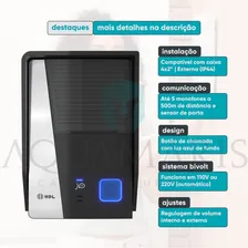 Porteiro Eletr么nico Hdl F8 S Ntl + Az02 + Protetor Interfone Cor Dourado-escuro Bivolt Foto mini 2