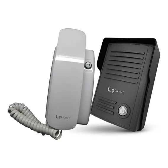 Porteiro Eletr么nico Interfone Residencial Lr 520s Baby Cor Cinza 110v/220v Foto 1