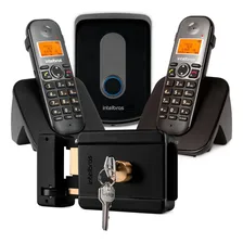 Porteiro Interfone Sem Fio Intelbras Fechadura Fx 500 Cor Preto 110v/220v Foto mini 1