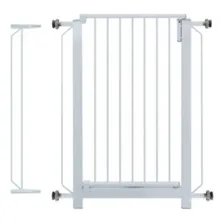 Portão Pet Cachorro Criança Grade Porta Escada Extensor Fit Cor Branco Foto mini 1