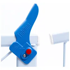 Portão Pet Grade Criança Tubline Kit One Trava C/ Extensores Cor Branco Foto mini 2