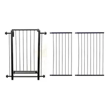 Portão Pet Grade Segurança com Travas 150cm a 154cm Cor Preto Império Diano Foto mini 1