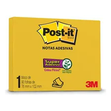 Post-it 76mmx102mm Amarelo Sol 90 Folhas Hb 3m Foto mini 1