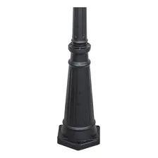 Poste Jardim Colonial Starlumen ST757 Preto 2 Cúpulas Alumínio E27 225x80cm Foto mini  3