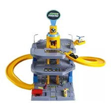 Posto Compatível Carrinhos Hotwheels Pista Cinza/amarelo Foto mini 1