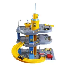Posto Compatível Carrinhos Hotwheels Pista Cinza/amarelo Foto mini 3