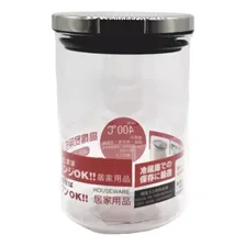 Pote A Vacuo 650ml Hermético Vidro Transparente Luxo Foto mini 1