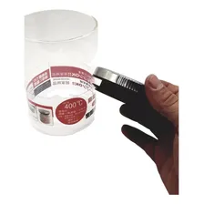 Pote A Vacuo 650ml Hermético Vidro Transparente Luxo Foto mini 3