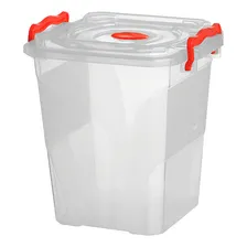 Pote Caixa Box Org. Mantimentos Ração Pet 20L Com Trava 470 Foto mini 1