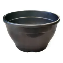 Pote Cuia 13 Cm Preta Jardins Mudas Cactos Folhagens 250 Und Cor Preto Liso Foto mini 1