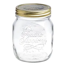 Pote De Vidro Italiano Quattro Stagioni Bormioli Rocco 700ml Cor Transparente Foto mini  3