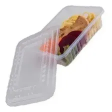 Pote Embalagem Freezer E Microondas 350ml Prafesta C/144 Cor Água Foto mini 4