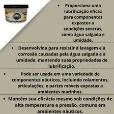 Pote Graxa Branca Náutica Rolamento Bucha Corrente Borracha Foto mini 2
