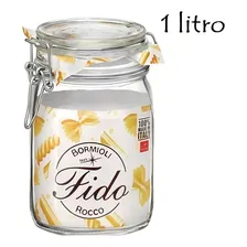 Pote Hermético Fido 1000ml - Bormioli Rocco Foto mini 2