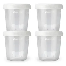 Pote Leite Materno Bebê 180ml Kit Com 4 Potinho Pimpolho Foto mini 1