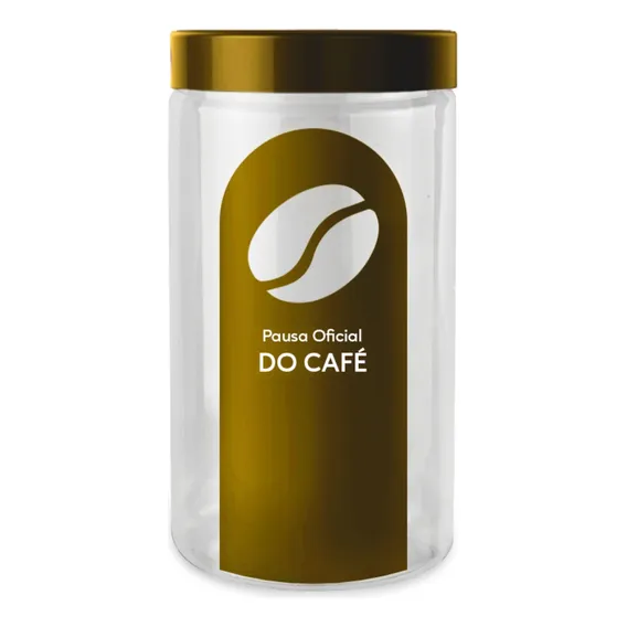 Pote Mantimento Café Em Pó Cápsulas 1,8lt Cantinho Cafe Foto 1