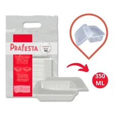 Pote Micro E Freezer 350ml Prafesta C/48u Marmita Fitness Cor Transparente Foto mini  2