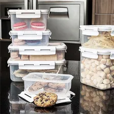 Pote Organizador De Geladeira Click Retangular 1280ml Foto mini 4