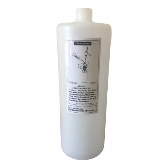 Pote Para Alimentos Refil Dosador Tramontina, Refil Dosador, Pote Dosador, 500ml 500ml Branco Foto 1