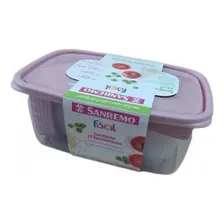 Pote Plástico Conjunto 10 Un. Sanremo 4x280ml 1x3,2l 5x360ml Foto mini 3