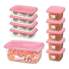 Pote Plástico Conjunto 10 Un. Sanremo 4x280ml 1x3,2l 5x360ml Foto mini 2