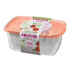 Pote Plástico Conjunto 10 Un. Sanremo 4x280ml 1x3,2l 5x360ml Foto mini 1