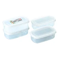 Pote Plastico Nakaya K169 C/ 2 Unidades De 300ml Cada Japão Cor Transparente Foto mini 4
