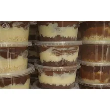 Pote Plástico Redondo Com Tampa Bolo De Pote 1000ml C/192 Cor Água Foto mini 2