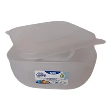 Pote PlĂĄstico TranslĂșcido 1000ml - Azzu Foto mini 4