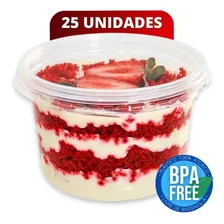 Pote Redondo 500ml Bolo De Pote Doces Salgado Lacre 25 Un Foto  mini 1