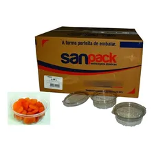 Pote Redondo Tampa Articulada 350ml Sanpack S-96 C/400 (2cx Foto mini 1