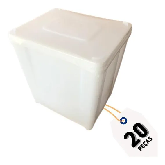 Pote Super Resistente - Kit 20 Peças Foto 1