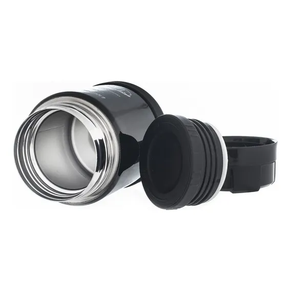 Pote Térmico P/ Alimentos E Bebidas Aço Inox - Liquidsafe Cor Preto Foto 1