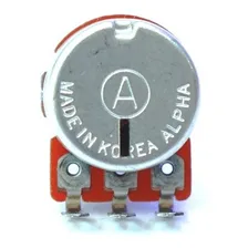 Potenciômetro Alpha Kit 3 B50k 16/18 Com Center Click Foto mini  2