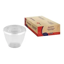 Potes Acrilico Redondo Lacre 150ml Cristal Strawplast C/240 Foto mini 1