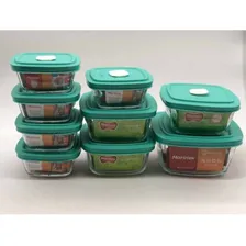 Potes De Vidro Marinex Facilita Vap Com 9 Peças Foto  mini 1