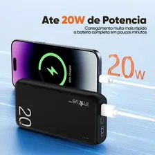 Power Bank 20000mah Carregador Portátil Super Rápido 20w,carregador Portátil Power Bank Universal Externa,carregador Usb Portátil,carregador Portátil Power Bank Rapido Compatível Ios E Android Preto Foto mini  3