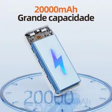 Power Bank 20000mah Carregador Portátil Super Rápido 20w,carregador Portátil Power Bank Universal Externa,carregador Usb Portátil,carregador Portátil Power Bank Rapido CompatÃvel Ios E Android Foto mini 4