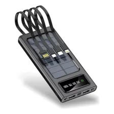 Power Bank Carregador Solar Portátil 10000mah P130k Awei Cor Preto Foto mini  2