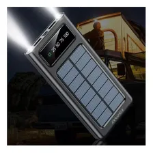 Power Bank Carregador Solar Portátil 10000mah P130k Awei Cor Preto Foto mini 4