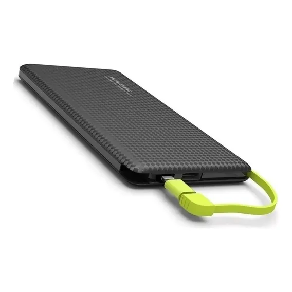 Power Bank Slim Carregador Portátil Pineng 10.000 Mah Cor Preto Foto 1