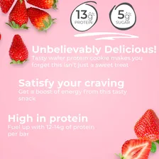 Power Crunch Bar Strawberry Creme 12 Bars/40g Foto mini 3