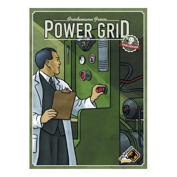 Power Grid Versão Energizada Jogo De Tabuleiro Galápagos Foto 1